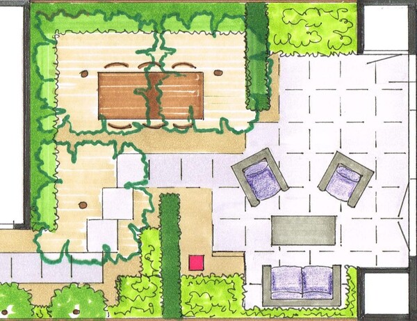 Tuinontwerp Dorpsstraat Ons Dorp